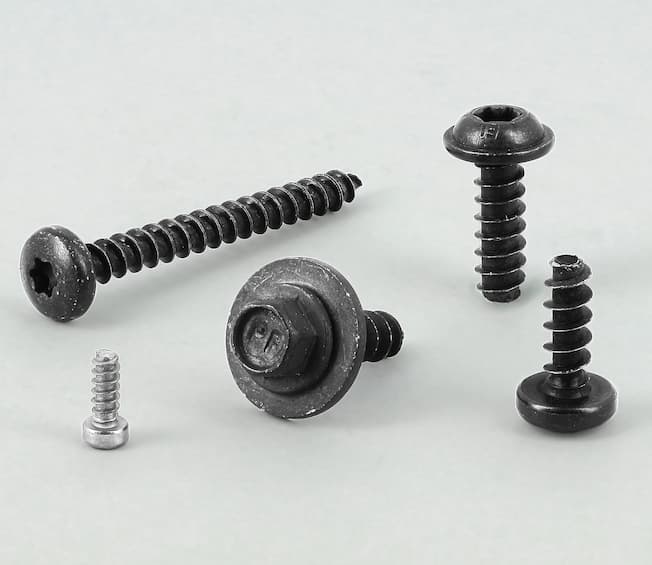 Soft material screws